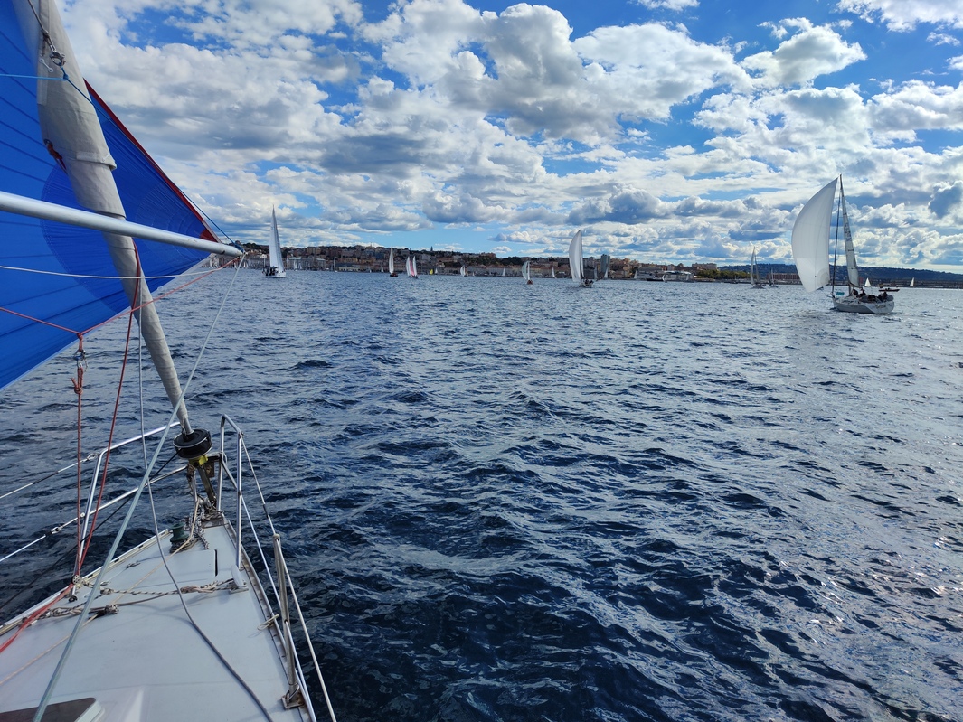Tršćanski zaljev tijekom Barcolane 58