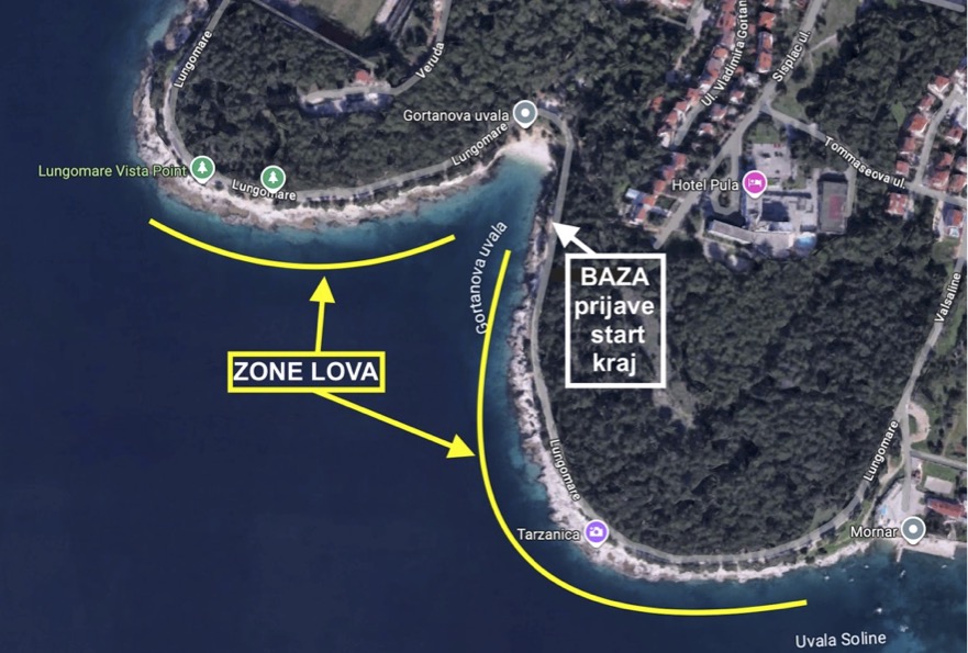 Zborno mjesto i područje lova